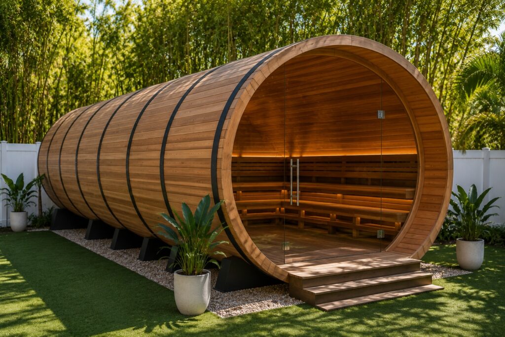 wellness sauna